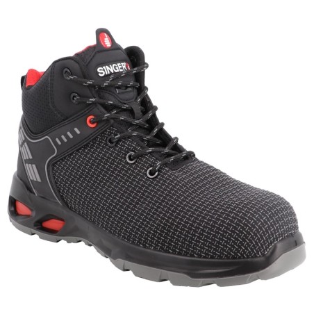Chaussure de sécurité montante ARMADA SINGER S3S tissage renforcé