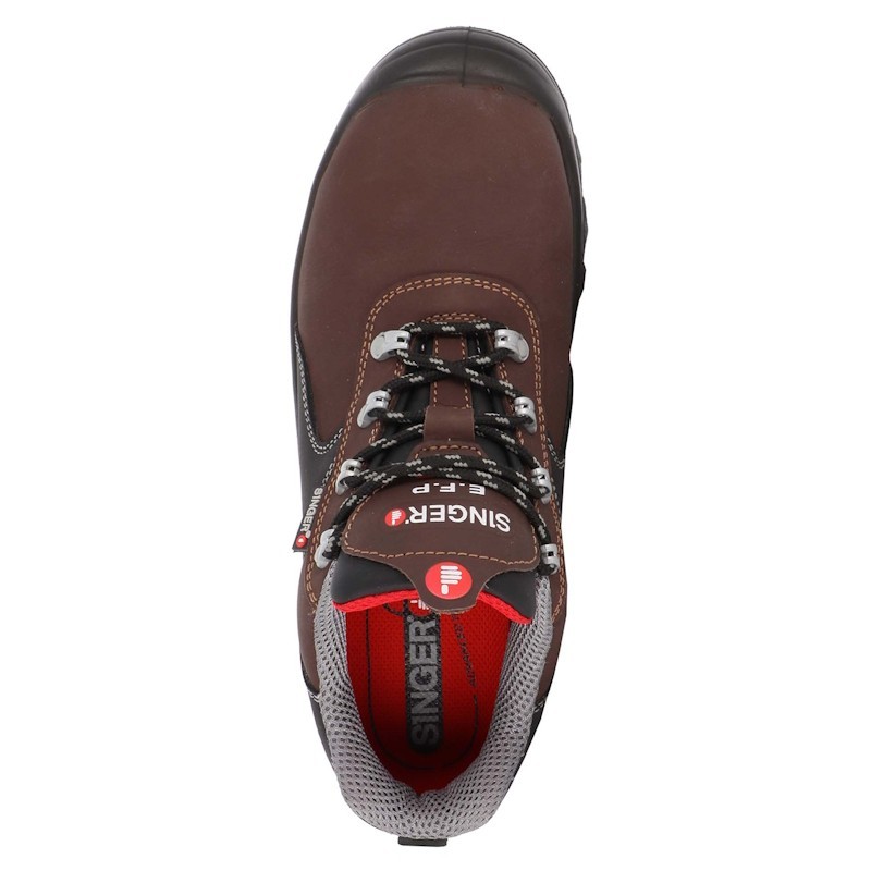 Chaussure de sécurité basse TRANO SINGER S3L vue de dessus