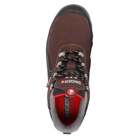 Chaussure de sécurité basse TRANO SINGER S3L vue de dessus