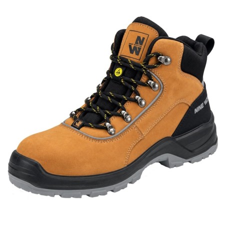 Chaussure de sécurité S3S FO SR en cuir nubuck RYAN NINE WORTHS