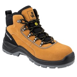 Chaussure de sécurité montante en cuir nubuck S3S FO SR RYAN NINE WORTHS