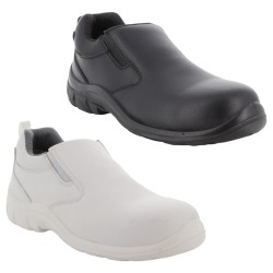 Chaussures basse microfibres S2 SRC blanche