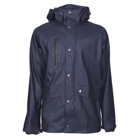 Veste de pluie professionnelle TUNA Nine Worths bleu marine vue de face