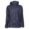 Veste de pluie professionnelle TUNA Nine Worths bleu marine vue de face