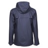 Veste de pluie imperméable TUNA Nine Worths bleu marine vue de dos