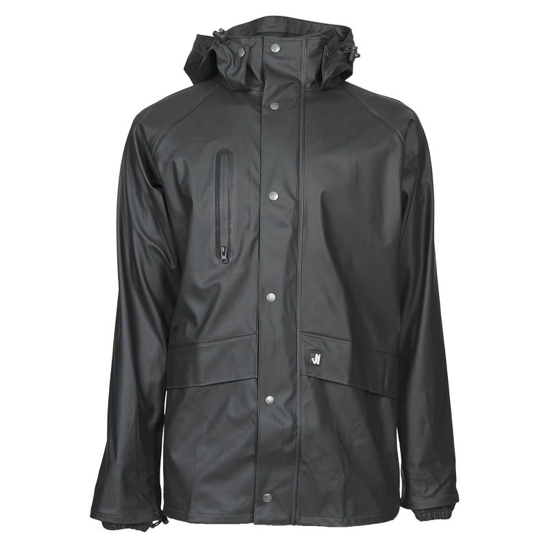 Veste de pluie professionnelle TUNA Nine Worths vert kaki vue de face