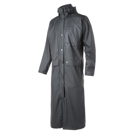 Manteau de pluie de travail OCTOPUS Nine Worths vert olive vue de trois quarts