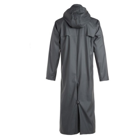 Manteau de pluie imperméable OCTOPUS Nine Worths vert olive vue de dos avec capuche