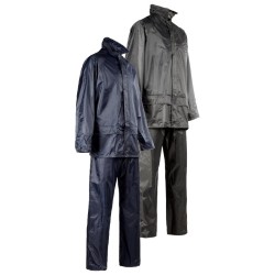 Ensemble de pluie de travail RAINY Nine Worths bleu marine et kaki