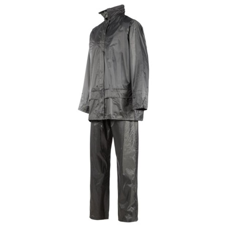 Ensemble de pluie de travail RAINY Nine Worths kaki – vue de face