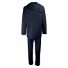 Vue arrière de l’ensemble de pluie bleu marine veste et pantalon – Singer Safety VPLARMORM