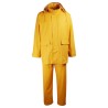 Ensemble de pluie jaune imperméable avec veste à capuche et pantalon – Singer Safety VPLOCEAN