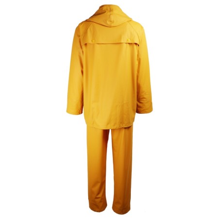 Ensemble de pluie jaune avec capuche fixe et pantalon assorti – Singer Safety VPLOCEAN