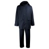 Vêtement de pluie professionnel bleu marine – vue de face de l’ensemble Singer Safety