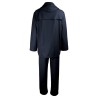 Vue arrière de l’ensemble de pluie bleu marine veste et pantalon – Singer Safety VPLRAINY