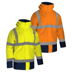 Parka haute visibilité 5 en 1 veste et manches amovibles PACA PACO Singer Safety