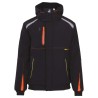 Veste softshell de travail imperméable vue de face - MORANE NINE WORTHS