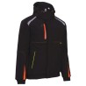 Parka softshell de travail imperméable avec capuche - MORANE NINE WORTHS