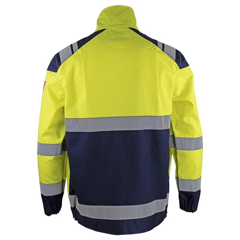 Dos de la veste haute visibilité multirisques ATEX RISK E3 KRYPTON LMA