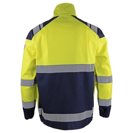 Dos de la veste haute visibilité multirisques ATEX RISK E3 KRYPTON LMA