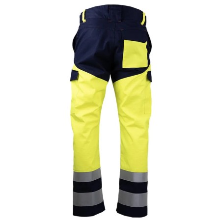 Pantalon multirisques haute visibilité XENON LMA vue de dos