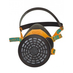Demi masque respiratoire simple flitre caoutchouc gamme EPI professionnel haute protection