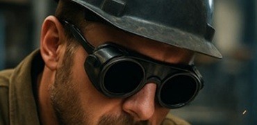 Lunettes de soudeur