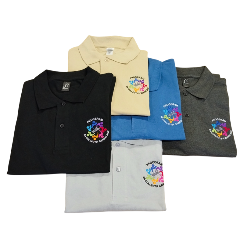 Polos brodés PROCERAM Polos brodés PROCERAM