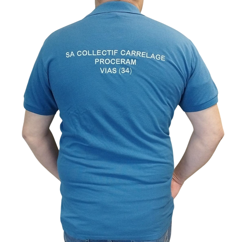 Polos brodés dos Polos brodés dos