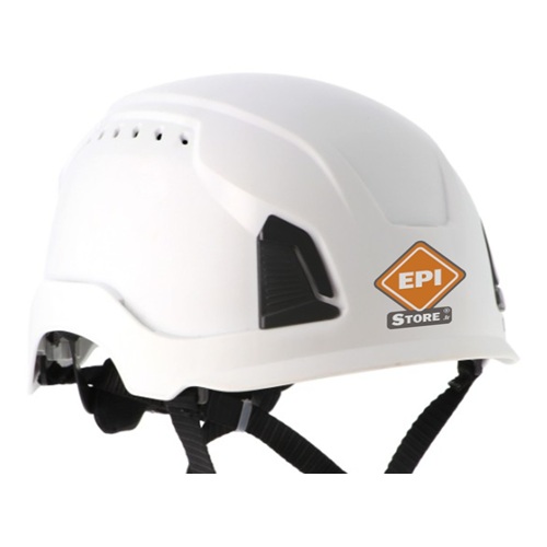 Marquage sur casque de chantier Marquage sur casque de chantier