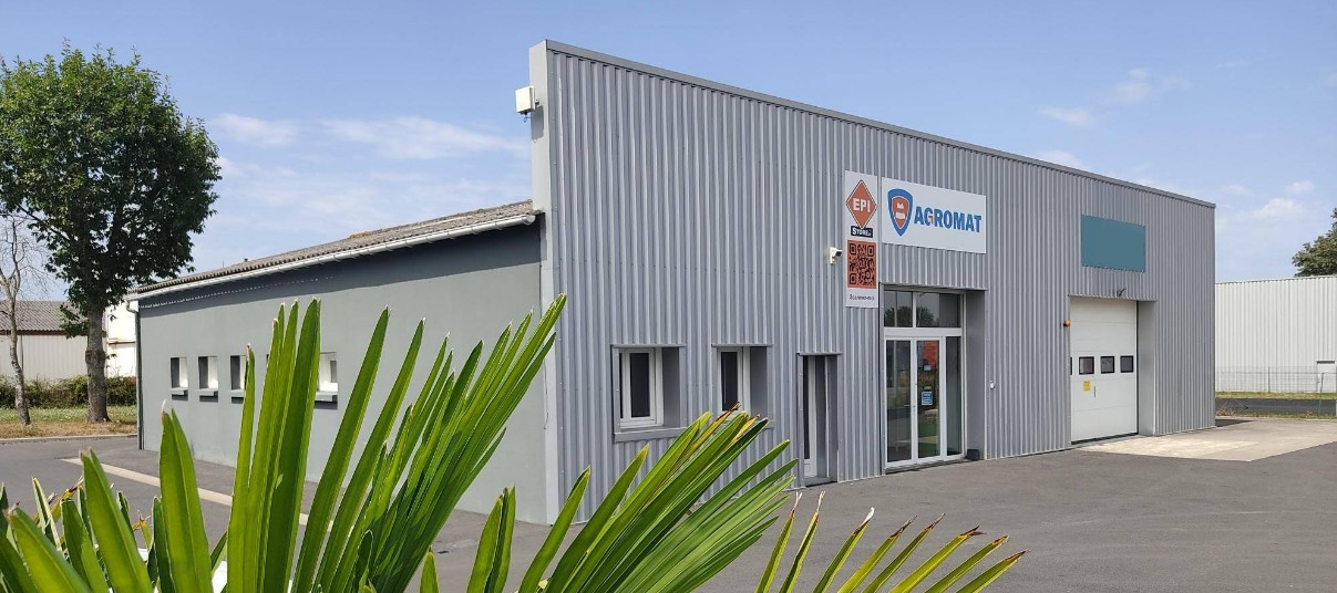Bâtiment EPI-STORE à La Bernardière en Vendée, spécialiste des équipements de protection individuelle